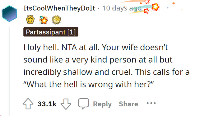 Here are some of the most popular comments from our redditors: