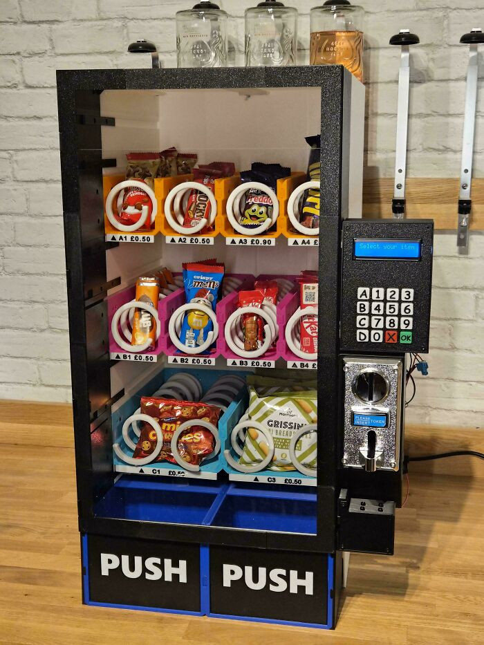 "3D Printed My Wife A Vending Machine"