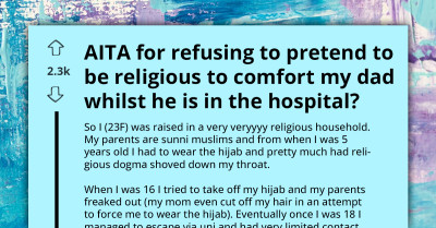 Estranged Daughter Stands Firm Against Wearing Hijab To Visit Ailing Father Despite Family’s Emotional Appeals About His ‘Dying Wish’