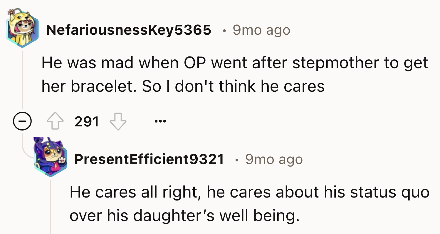 It Doesn't Seem Like The Father Cares