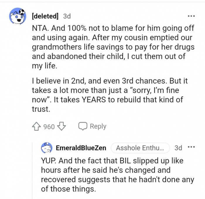 It takes years to rebuild that kind of trust