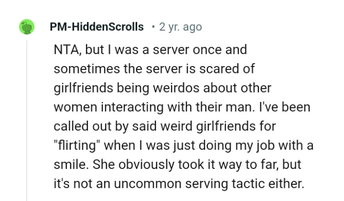 She obviously took it way too far