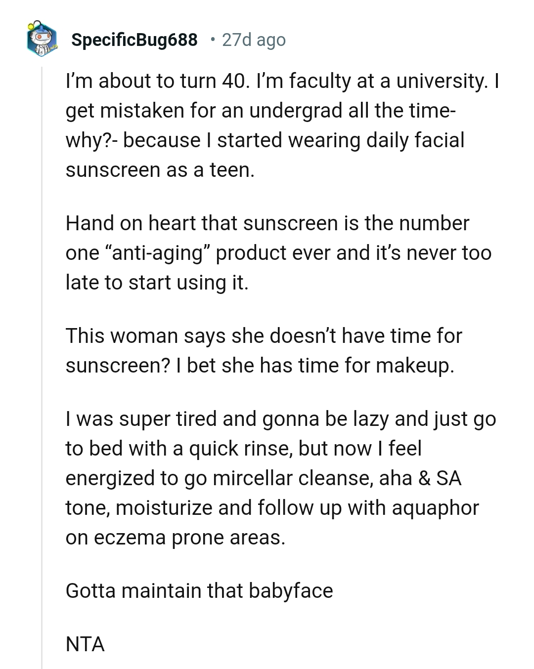 Sunscreen is the Number One Anti-Aging Product Ever