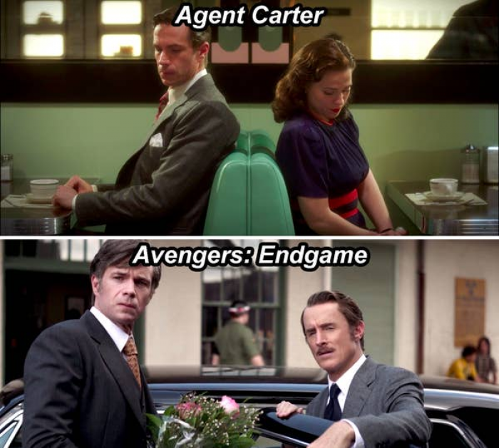 46. James D'Arcy played Edwin Jarvis, Howard Stark's butler, in both 'Avengers: Endgame' and 'Agent Carter'