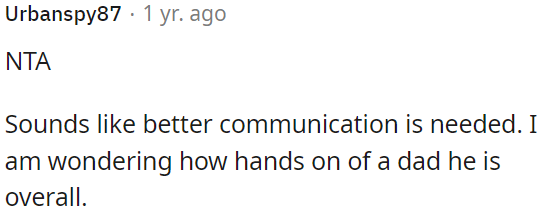 It seems like there's a need for improved communication.