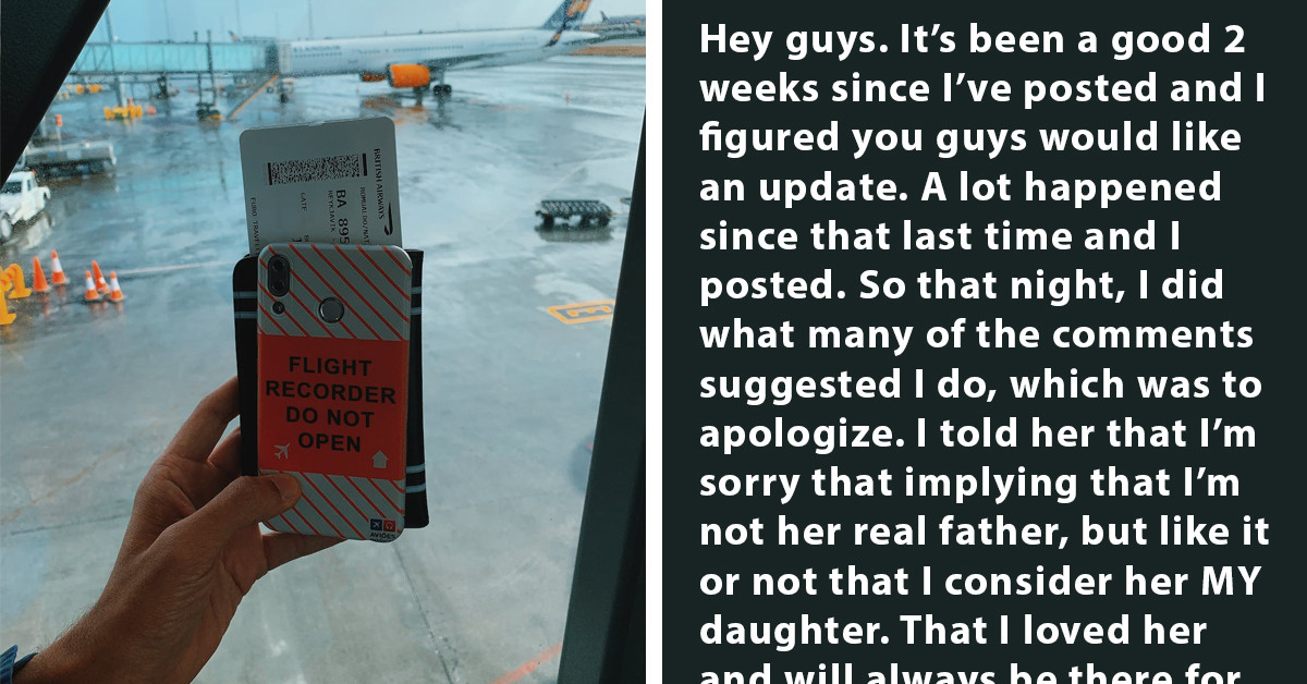 Heartwarming Update On A Story About Man Telling His Stepdaughter To Ask For Money From Bio Dad