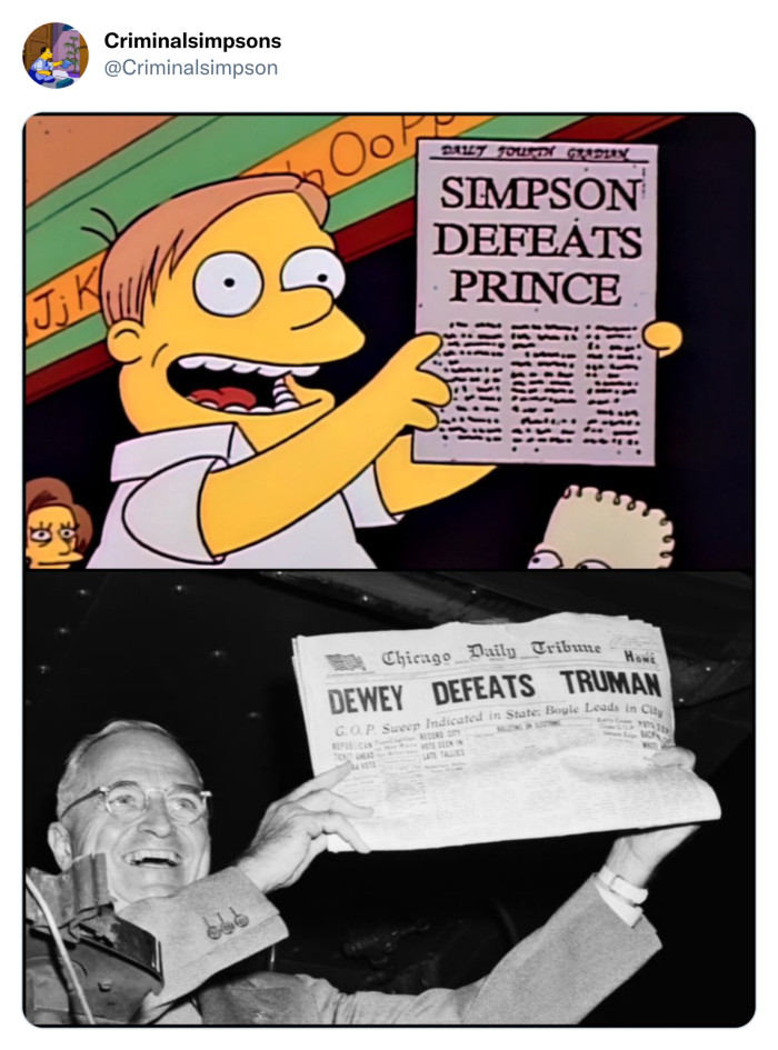 3. Dewey Defeats Truman