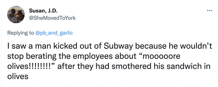 They couldn’t say no, but they could kick him out, maybe