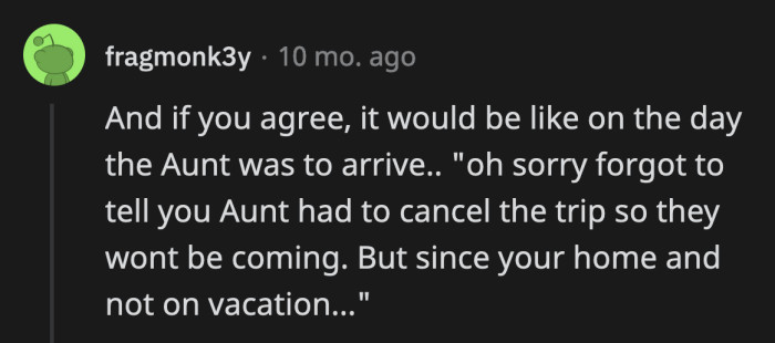 Maybe MIL's sister wasn't visiting after all. It could just be a ruse to monopolize more of the baby's milestones