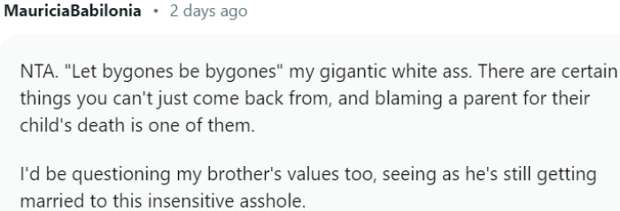 Insensitive betrayal