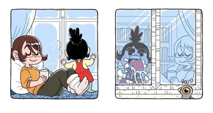 10. Another Reason Why Parents Don't Bother Washing Windows Anymore