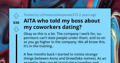 Supervisor Doubts Their Decision to Report a 27-Year-Old Colleague for Secretly Dating an 18-Year-Old Subordinate Against Company Policy