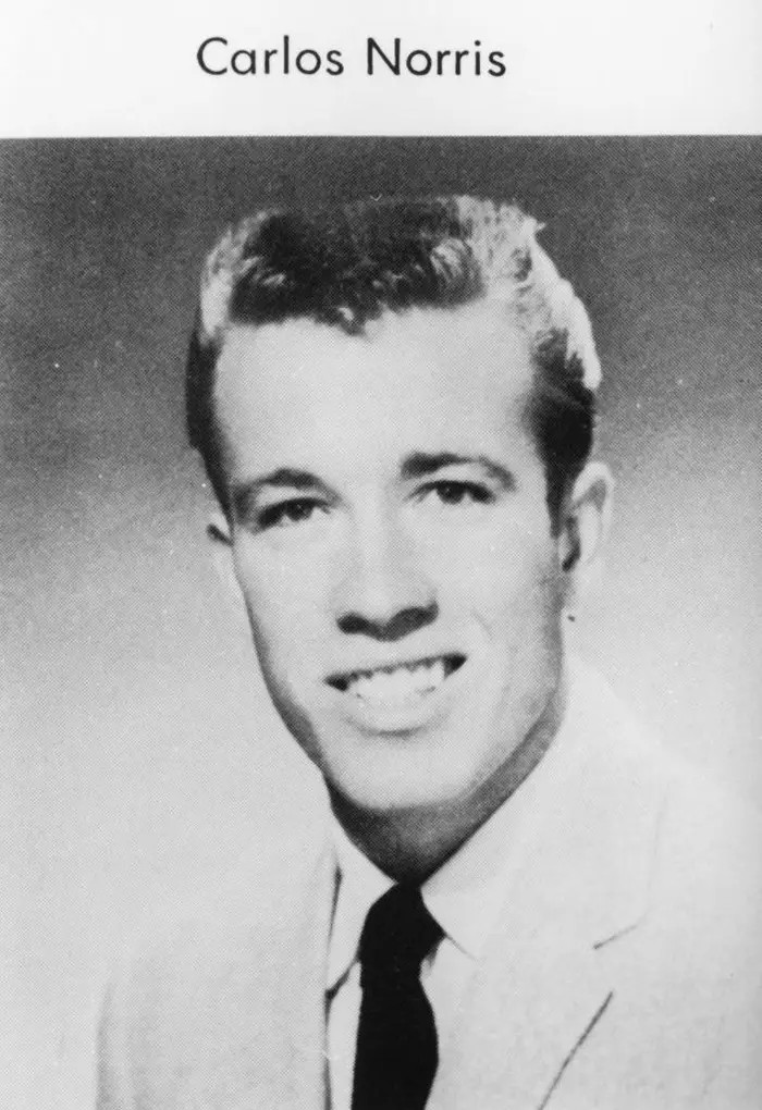 Chuck Norris back then: