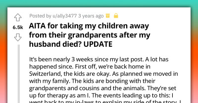 Woman Allows In-Laws To Have Her Kids For A Day, Only To Face An Unexpected Child Custody Standoff When She Came To Pick Up The Children