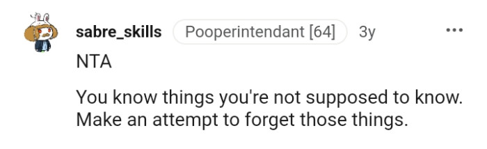 Make an attempt to forget those things