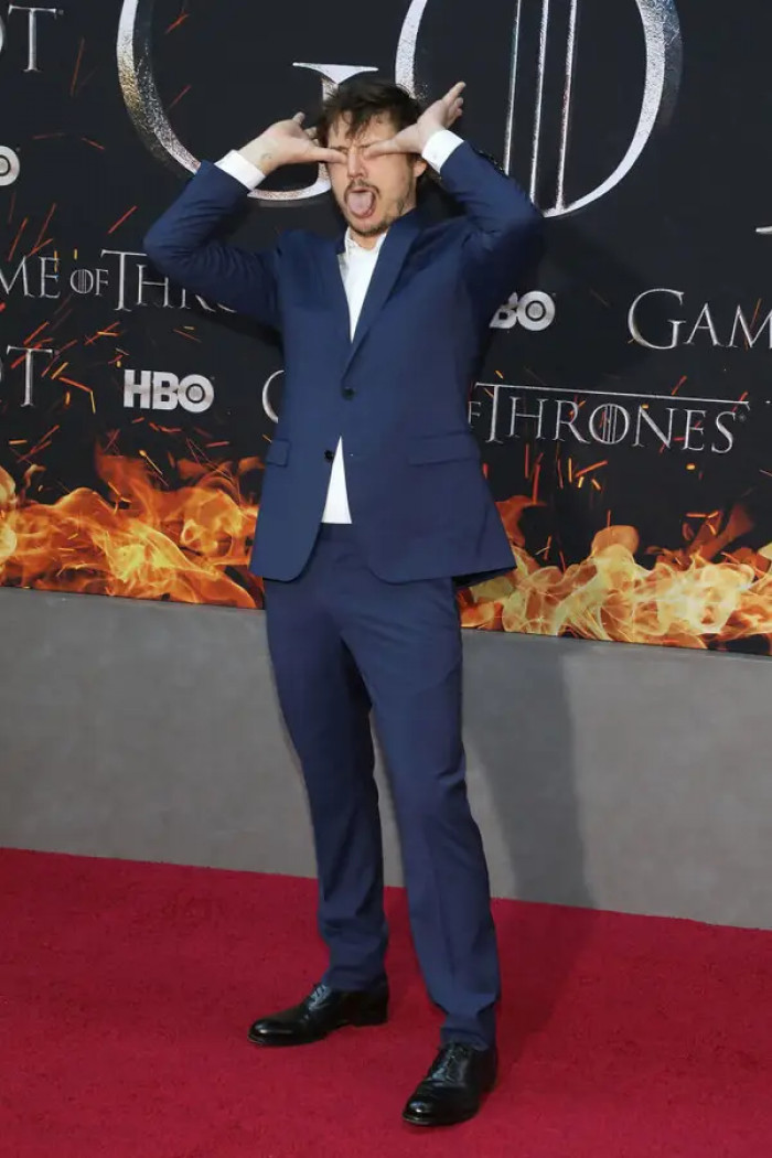 21. He also re-enacted his gruesome death on the red carpet premiere for Game of Thrones' eighth season