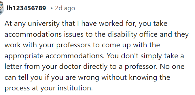I would have definitely said something to the teacher originally because it's just not acceptable for them to fail you for that.
