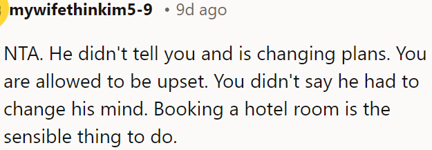 OP is justified in being upset.