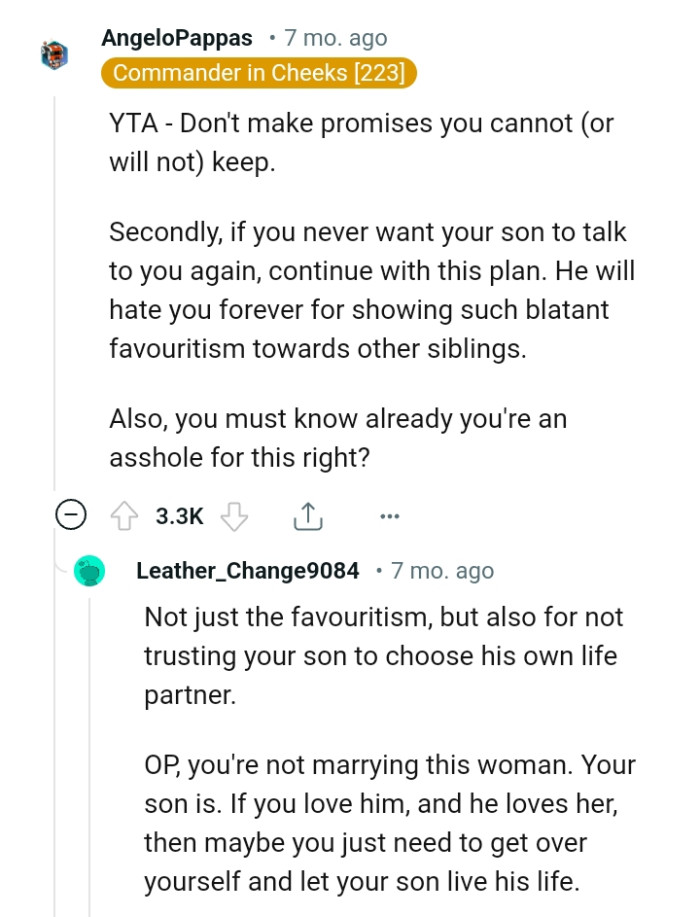 Don't make promises you can't keep