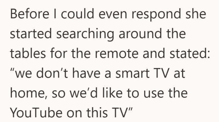 It shifted quickly from asking to assuming, with YouTube already in mind.