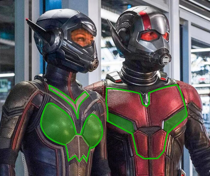 5. Hidden Details in the Ant-Man and The Wasp Costumes