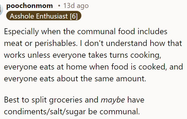 Another Redditor said they can't understand how their agreement works