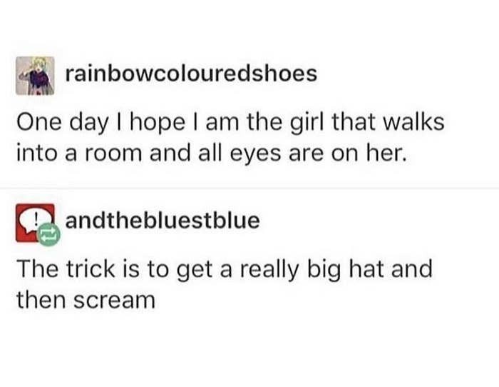 1. It's not always a good thing to have 