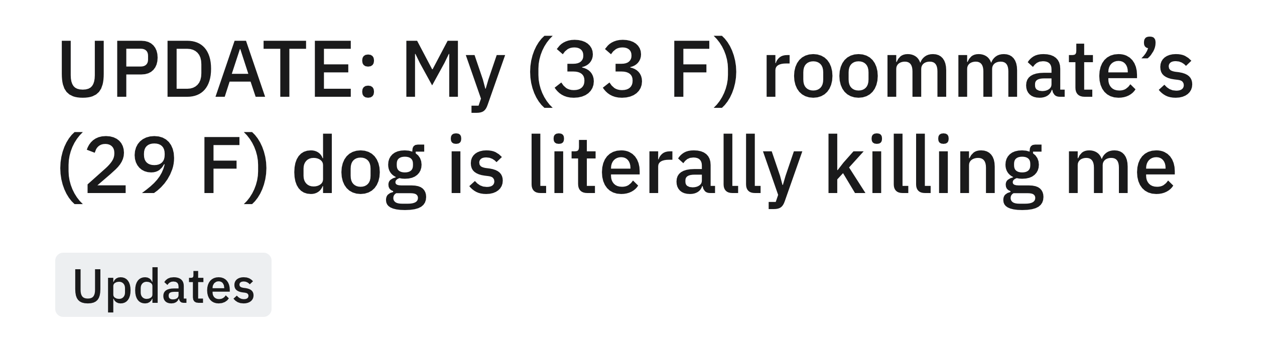 Here's the story in question...