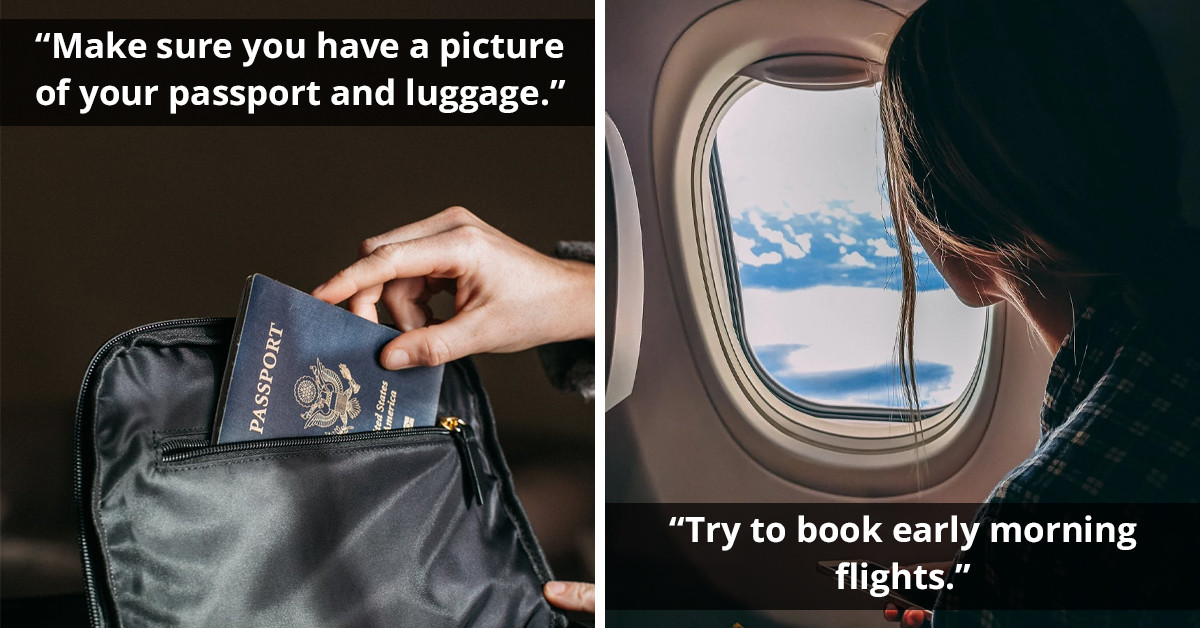 Redditors Share 30 Do's & Don'ts For Traveling By Plane