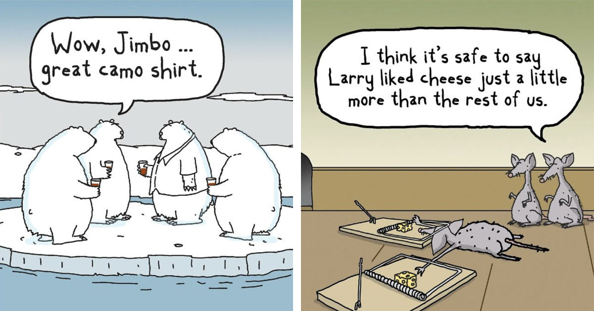 30 Gloomily Amusing Single-Panel Comics By Dave Blazek For Those With A Taste For The Darker Side Of Humor