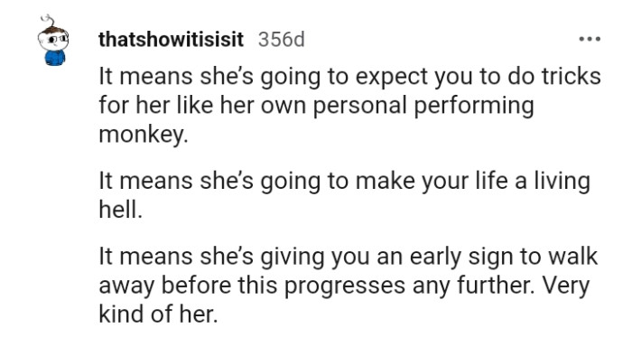 17. She'll Make the OP's Life a Living Hell