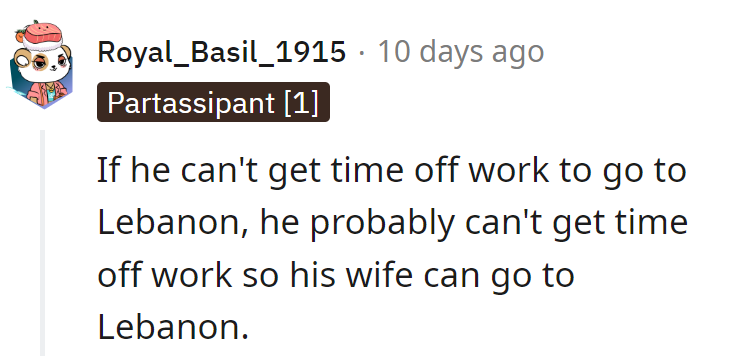 No leave for Lebanon? Looks like the work clock strikes again!