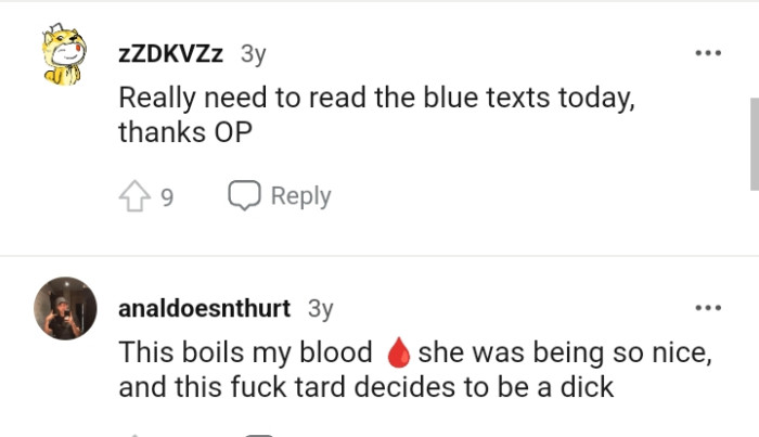 This Redditor Is So Pissed That the Guy Was Being Mean to Someone Who Was Nice