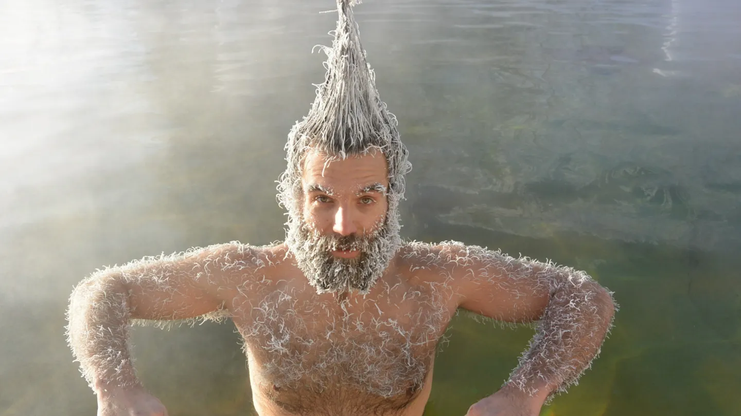 The colder the air, the faster wet hair freezes into gravity-defying shapes, making for iconic and frosty photos.