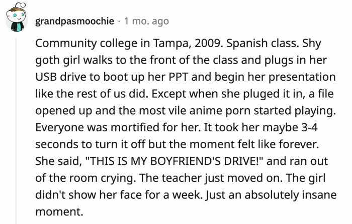 5. Bad day to pick the wrong drive (why was the video ready to play?)