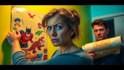 Should I Add My Boyfriends Daughters Poster in My Sons Room Decor?