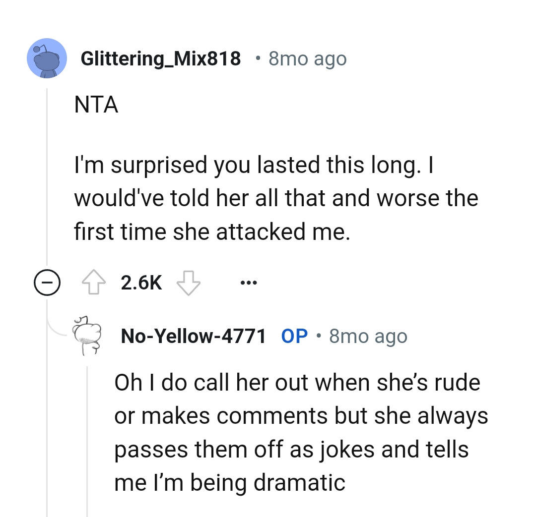 We've gathered some of the most upvoted comments from other Redditors for you to read through below