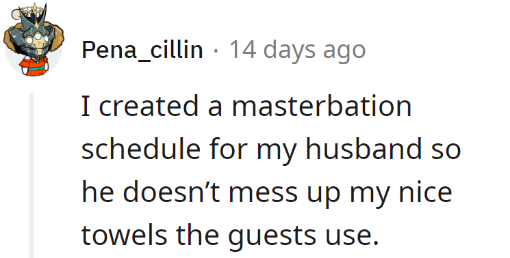 Nothing says 'hospitality' like a curated schedule for the towels. Next level hostess with the mostest!