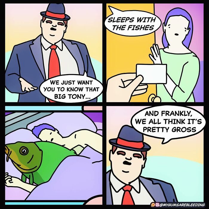 28. We all think it's pretty gross