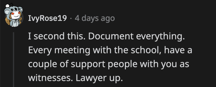 It would help them if a similar problem arose in the future