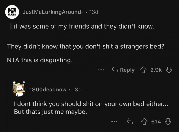 You're not supposed to do that, period.