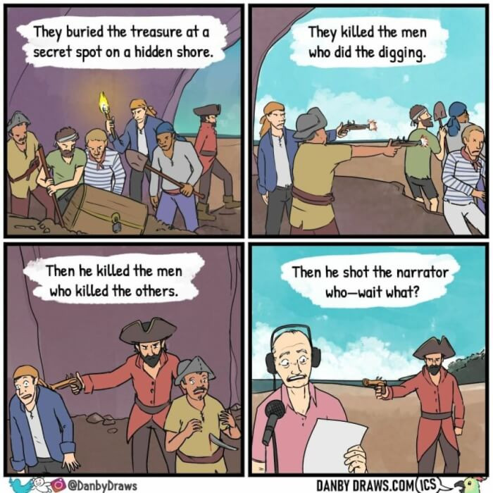 21. Will He Shoot the Reader Too? Yikes!