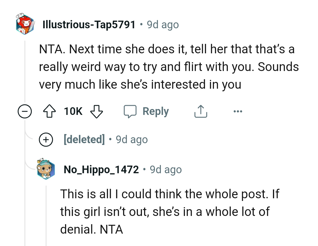 The Reddit post got hundreds of comments, and here are a few of the most upvoted ones