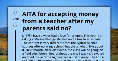 Teen Tagged Ungrateful And Spoiled After Going On a Field Trip Against Her Parent's Wishes