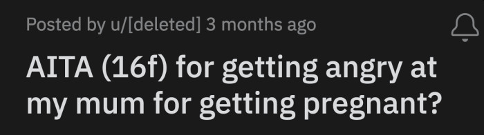 When their dad got home, OP's mom announced that she's pregnant again