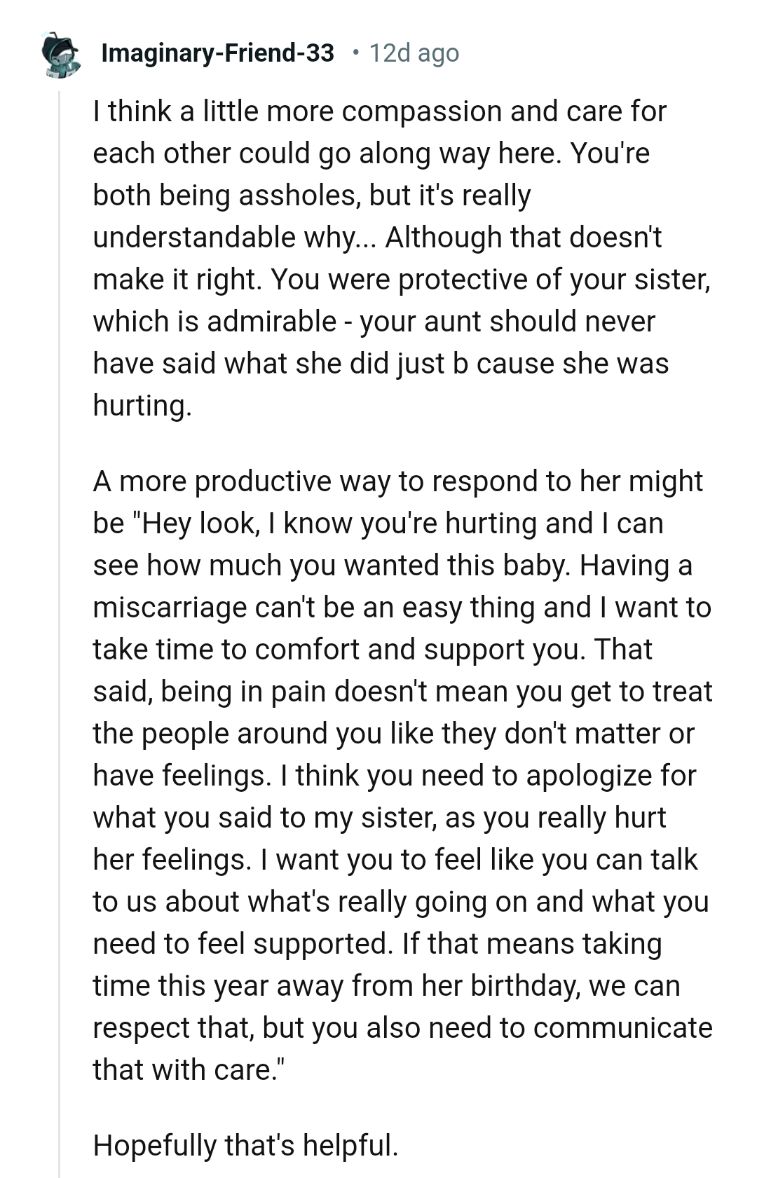 A more productive way to respond