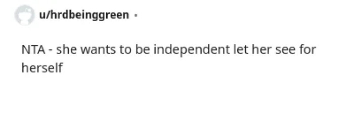 Concerned commenters question the sudden change in the daughter's behavior and offer advice