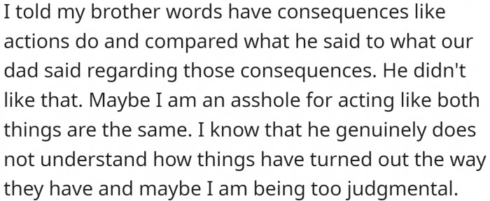 OP has offered the following explanation for why they think they might be the a-hole: