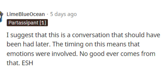 Some people did say that everyone is at fault here because she's in the wrong for leaving it open, but he's also in the wrong for pointing it out in that manner.