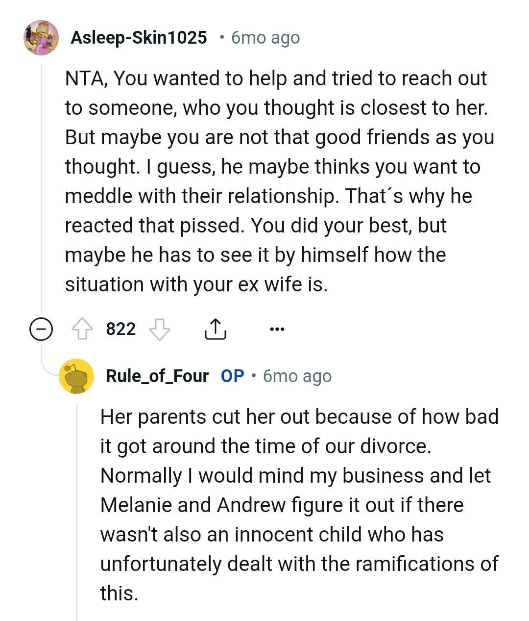 Meddling in their relationship